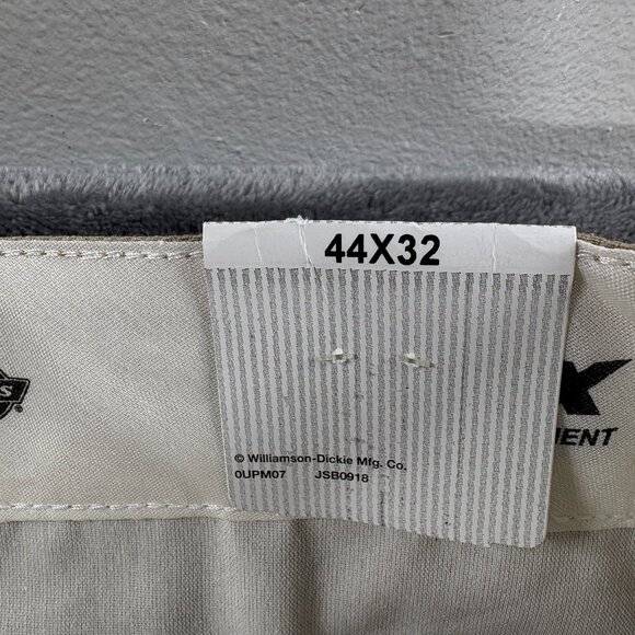 Dickies 874 Flex Work Pants 44x32 Original Fit Khaki NWT Durable Stain Resistant - Picture 11 of 12